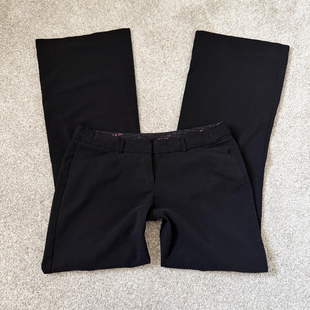 Vintage Joe Benbassett Black Office Siren Wide Leg Pants — Size 9